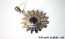 Third Eye Chakra 925 silver Iolite pendant
